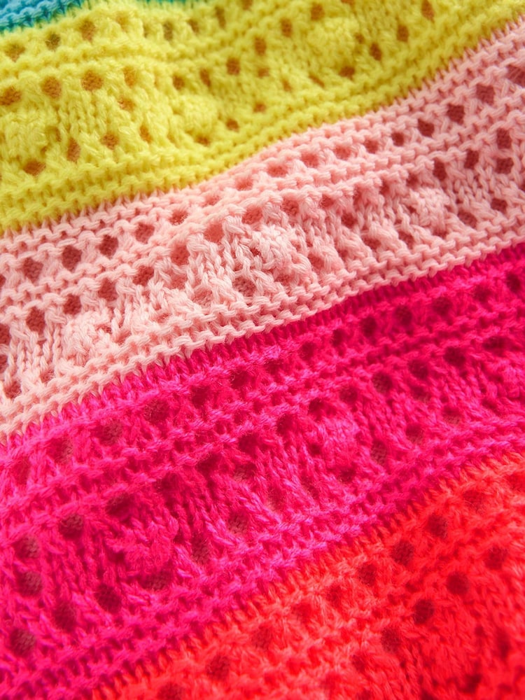 Boden Blue Pointelle Knitted Shorts - Image 3 of 3