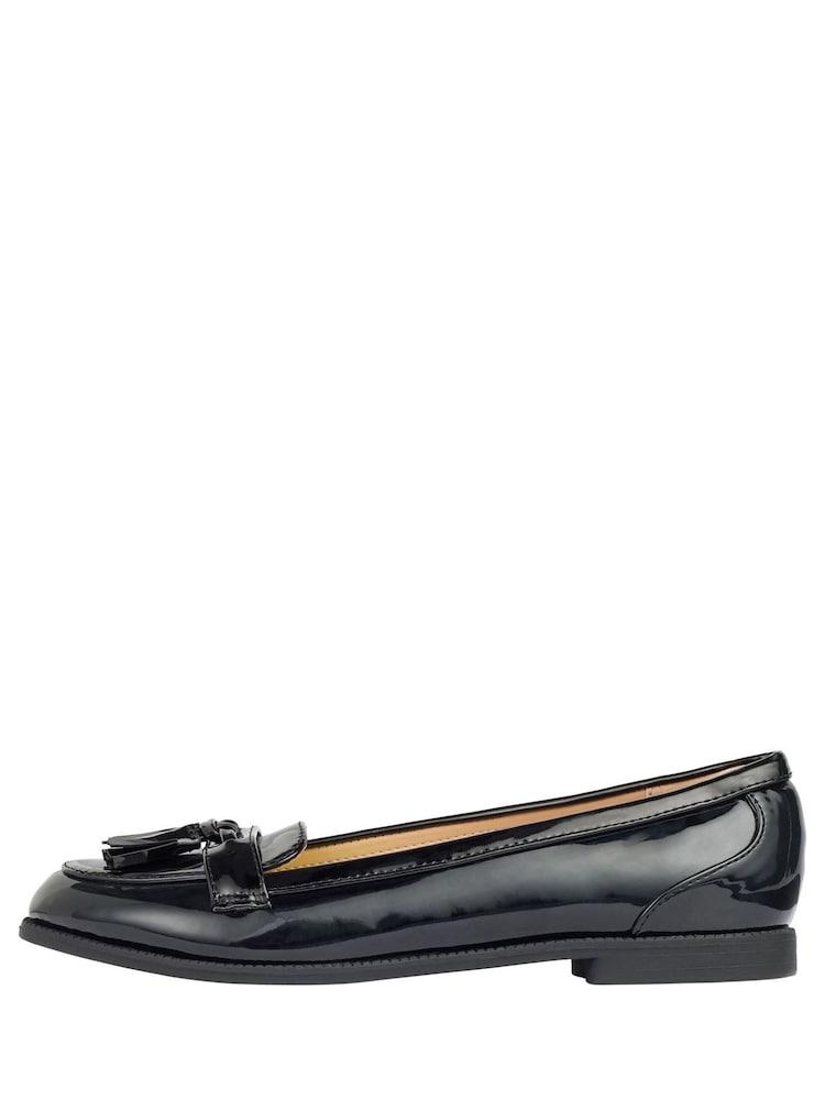 Lipsy Black Standard Fit Tassel Loafer - Image 5 of 5 Lipsy Black Standard Fit Tassel Loafer - Image 5 of 5
