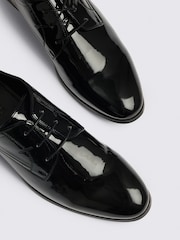 MOSS Black Mayfair Patent Dress Shoes - Image 4 of 4