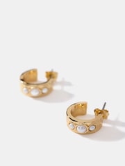 Mint Velvet Mini Hoop Earrings - 画像 1 / 4