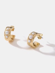 Mint Velvet Mini Hoop Earrings - 画像 3 / 4