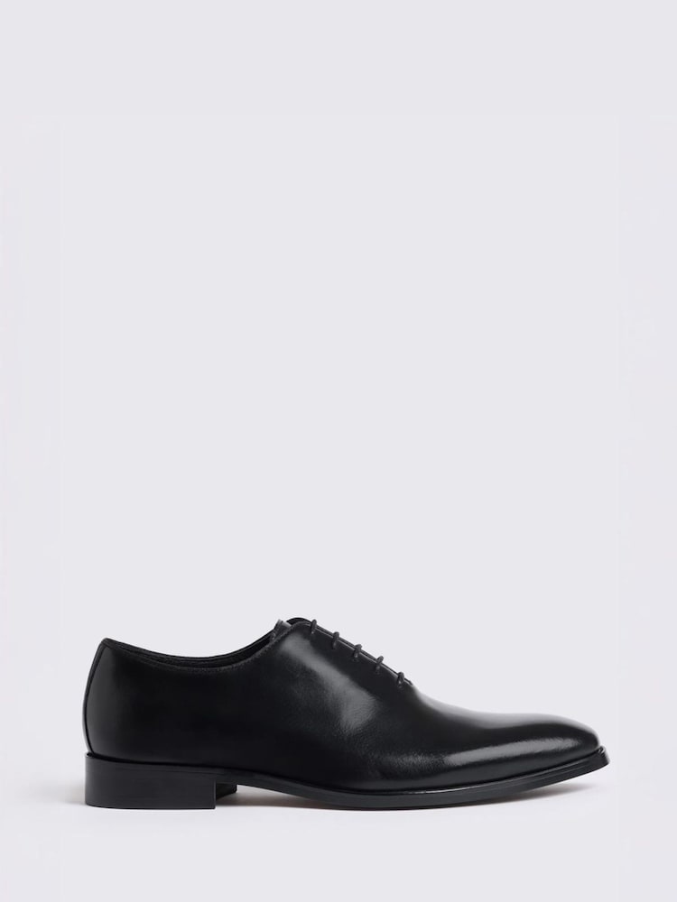 MOSS Black John White Oscar Wholecut Shoes - Image 1 of 4 MOSS Black John White Oscar Wholecut Shoes - Image 1 of 4