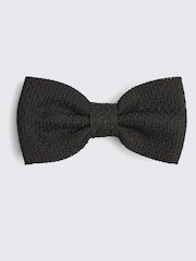 MOSS Black Silk Grenadine Bow Tie - Image 2 of 2