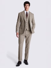 MOSS Natural Tailored Fit Donegal Tweed Suit Jacket - Image 2 of 7