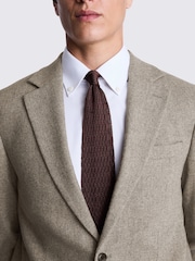 MOSS Natural Tailored Fit Donegal Tweed Suit Jacket - Image 6 of 7