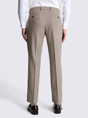 MOSS Natural Tailored Fit Donegal Tweed Suit Trousers - Image 2 of 3