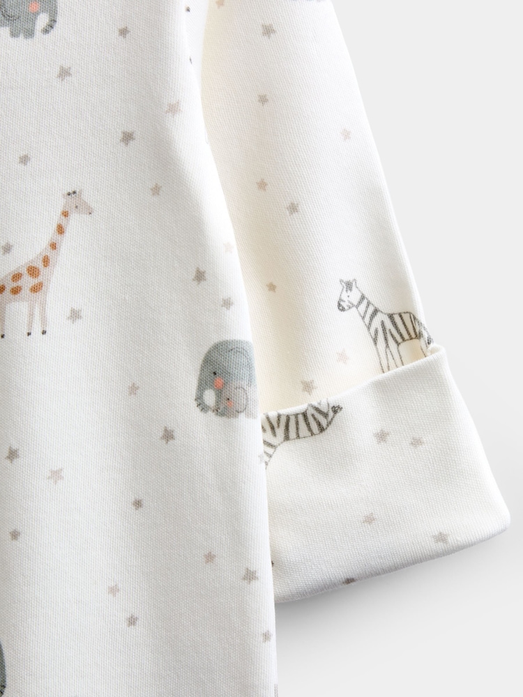 Jojo Maman Bébé Safari Sleepsuit & Hat Set - Εικόνα 7 του 7