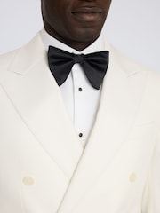 MOSS White Tailored Fit Suit Jacket - Image 4 of 5