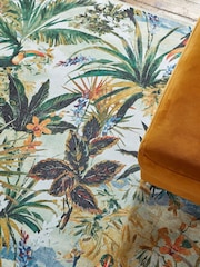 Clarke and Clarke Antique Natural Toucan Antique Washable Rug - Image 3 of 6