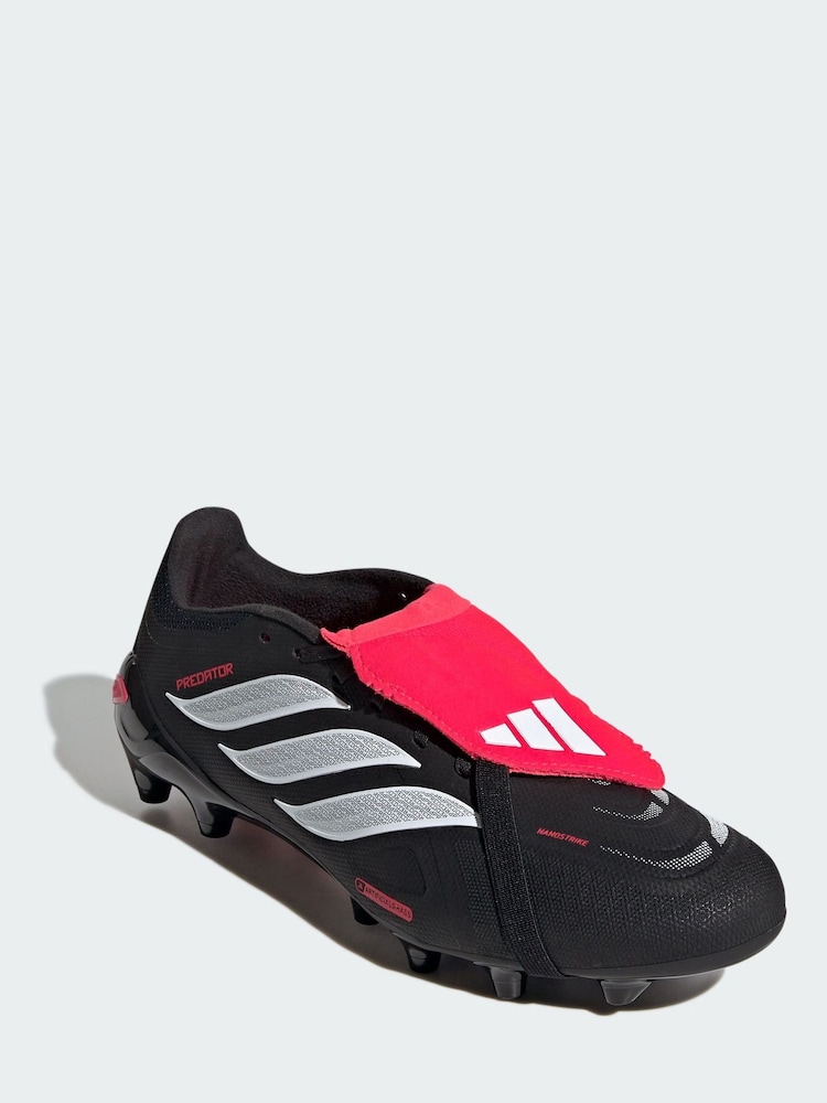 Chaussures de soccer adidas Predator League à languette repliable pour terrain synthétique - Image 1 de 4