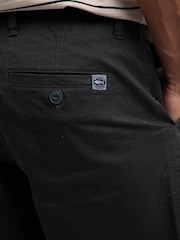 Weird Fish Black Rayburn Flat Front Shorts - Image 4 of 7