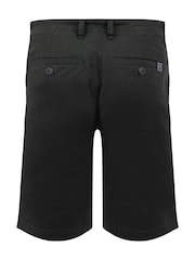 Weird Fish Black Rayburn Flat Front Shorts - Image 7 of 7