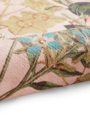 Clarke & Clarke Blush Pink Passiflora Blush Washable Rug - Image 6 of 6