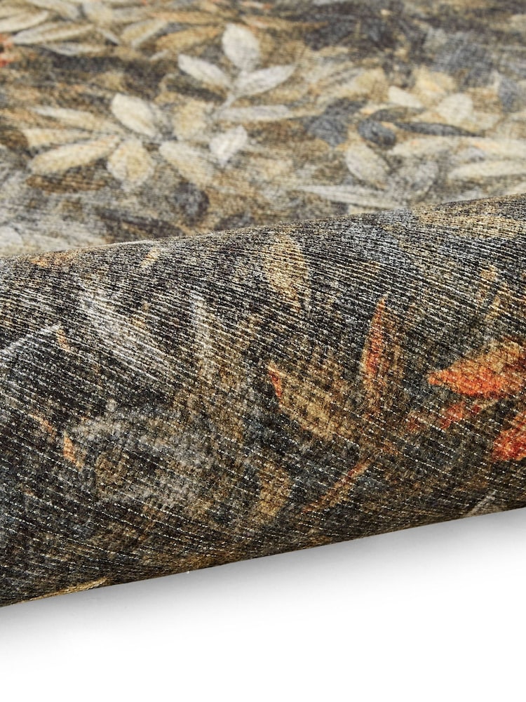 Clarke and Clarke Salt & Pepper Natural Congo Jungle Washable Rug - Image 6 of 6 Clarke and Clarke Salt & Pepper Natural Congo Jungle Washable Rug - Image 6 of 6