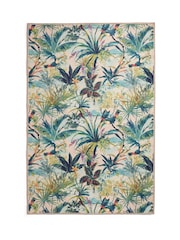 Clarke and Clarke Blush Pink Toucan Antique Washable Rug - Image 4 of 6