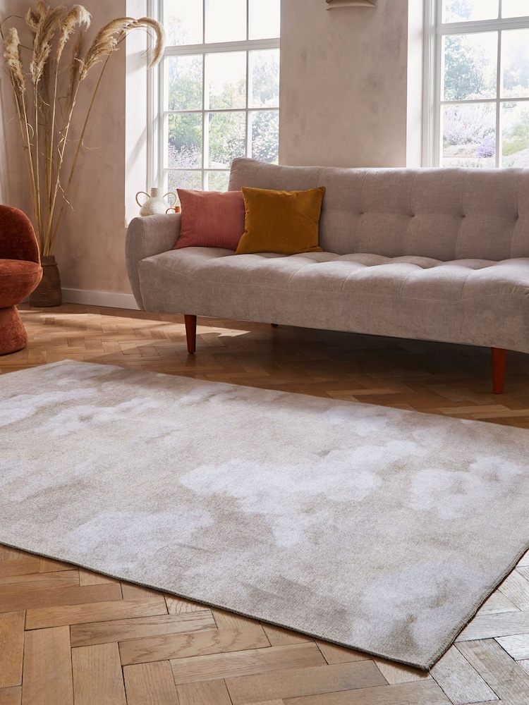 Harlequin Golden Light Natural Air Sky Blue Washable Rug - Image 2 of 6 Harlequin Golden Light Natural Air Sky Blue Washable Rug - Image 2 of 6