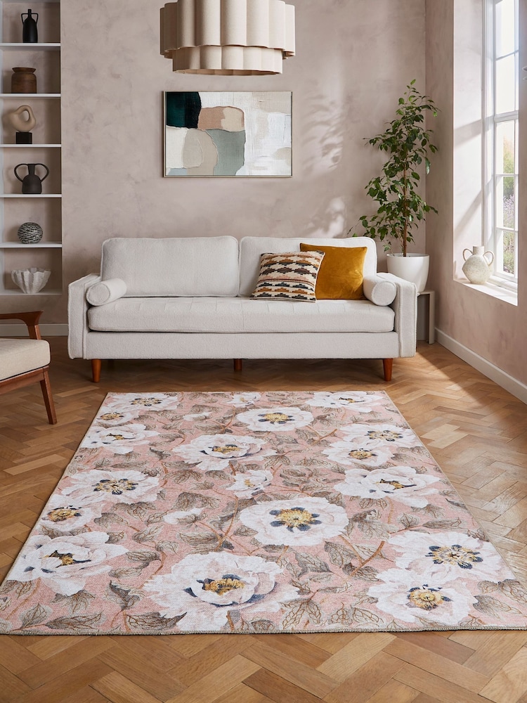 Harlequin Florent Blush Washable Rug - Bild 1 von 6 Harlequin Florent Blush Washable Rug - Bild 1 von 6