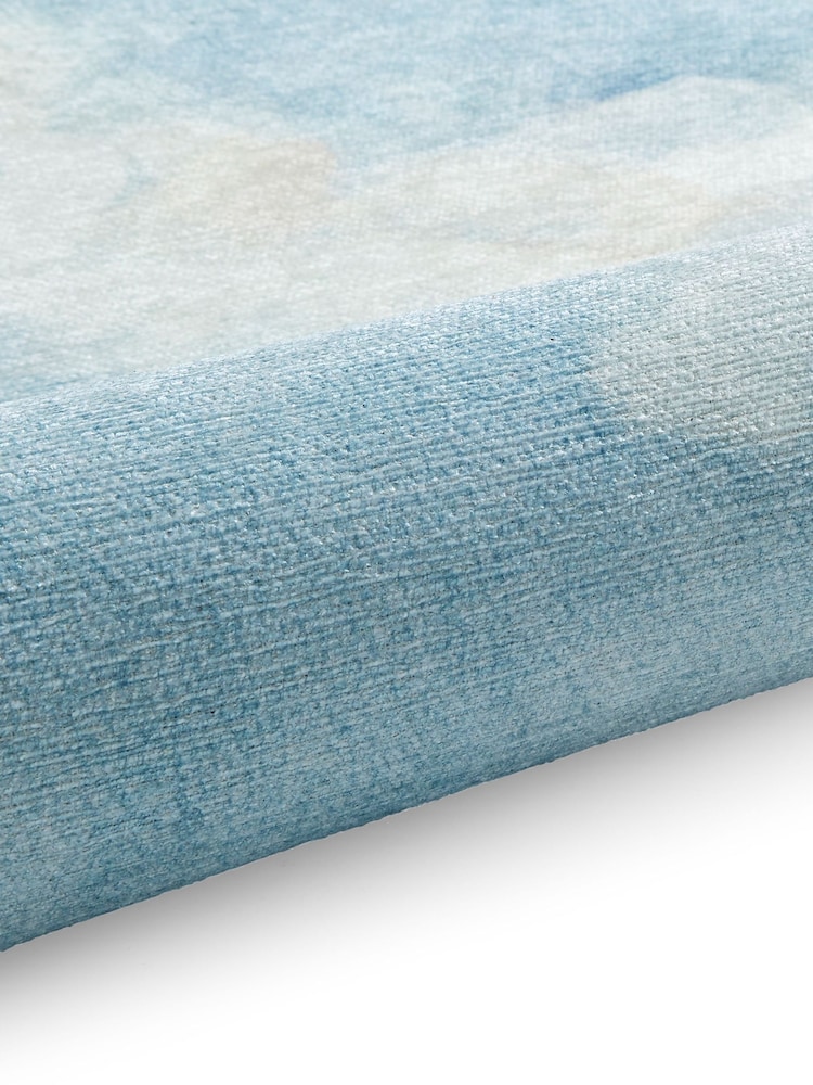 Harlequin Sky Blue Air Sky Blue Washable Rug - Image 6 of 6 Harlequin Sky Blue Air Sky Blue Washable Rug - Image 6 of 6