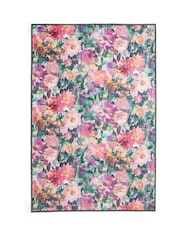Clarke and Clarke Fuchsia Purple Tahiti Spring Washable Rug - Image 4 of 6