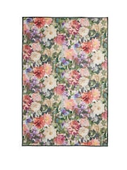 Clarke and Clarke Forest & Rouge Green Tahiti Spring Washable Rug - Image 4 of 6