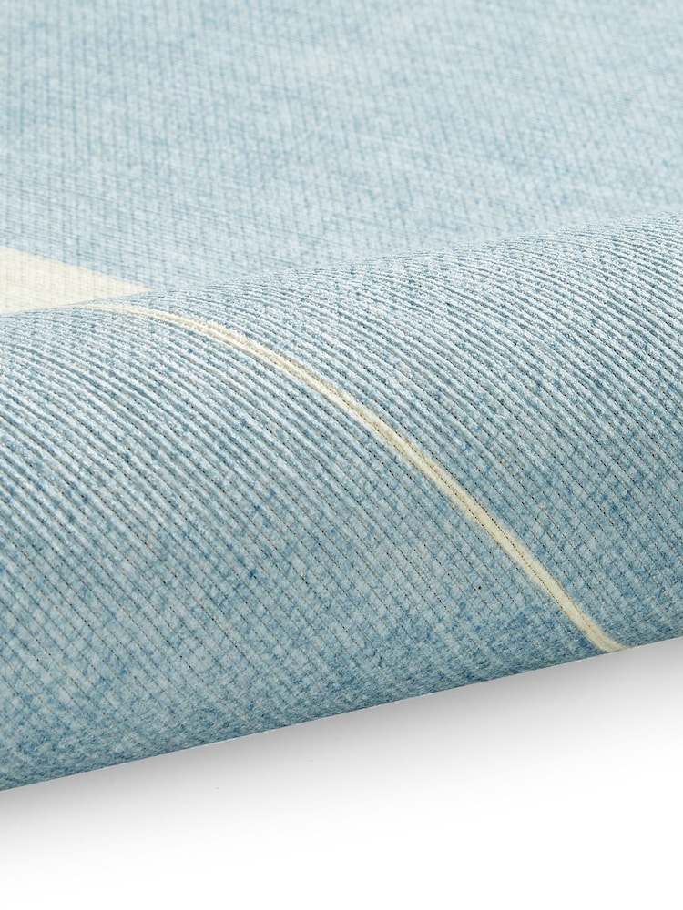 Scion Blue/White Blue Mr Fox Beige/Terra Washable Rug - Image 6 of 6 Scion Blue/White Blue Mr Fox Beige/Terra Washable Rug - Image 6 of 6