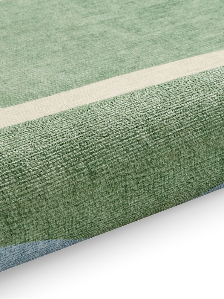 Scion Green/White Mr Fox Beige/Terra Washable Rug - Image 6 of 6 Scion Green/White Mr Fox Beige/Terra Washable Rug - Image 6 of 6