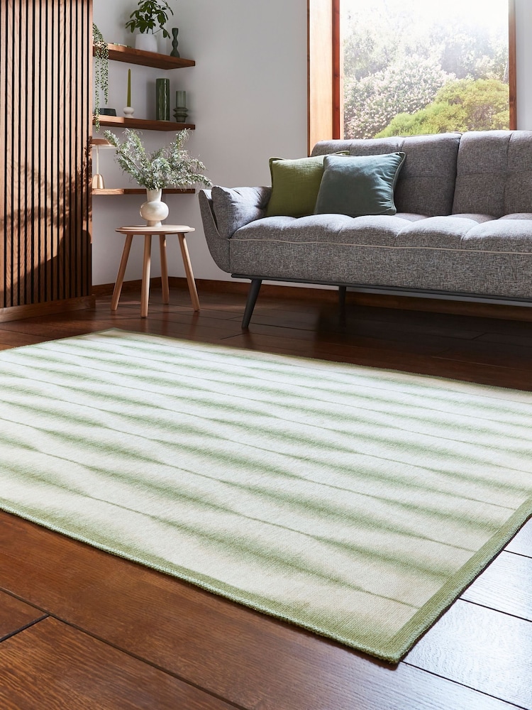 Scion Sage Green Kasuri Honey Washable Rug - Image 2 of 6 Scion Sage Green Kasuri Honey Washable Rug - Image 2 of 6