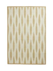 Scion Honey Yellow Kasuri Honey Washable Rug - Image 4 of 6