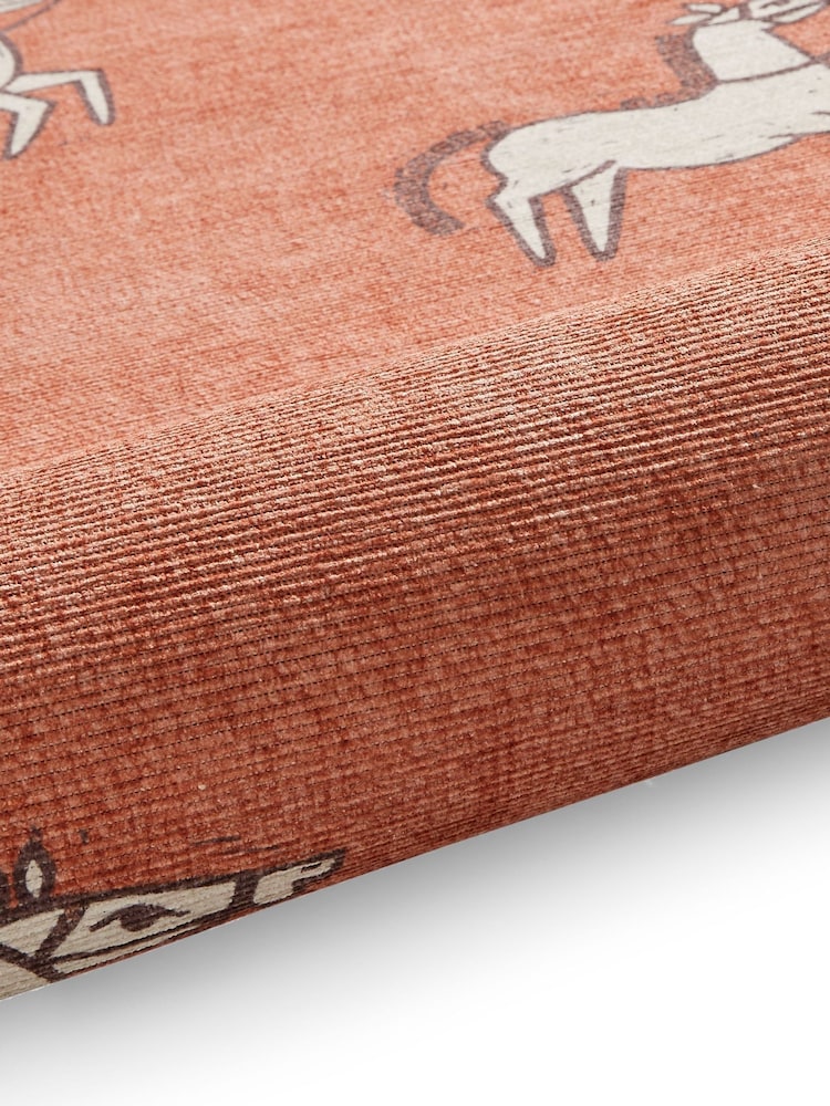 Scion Spice Orange Canter Bon Bon Washable Rug - Image 6 of 6 Scion Spice Orange Canter Bon Bon Washable Rug - Image 6 of 6