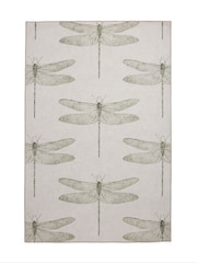 Harlequin Fern Green Demoiselle Fern Washable Rug - Image 4 of 6