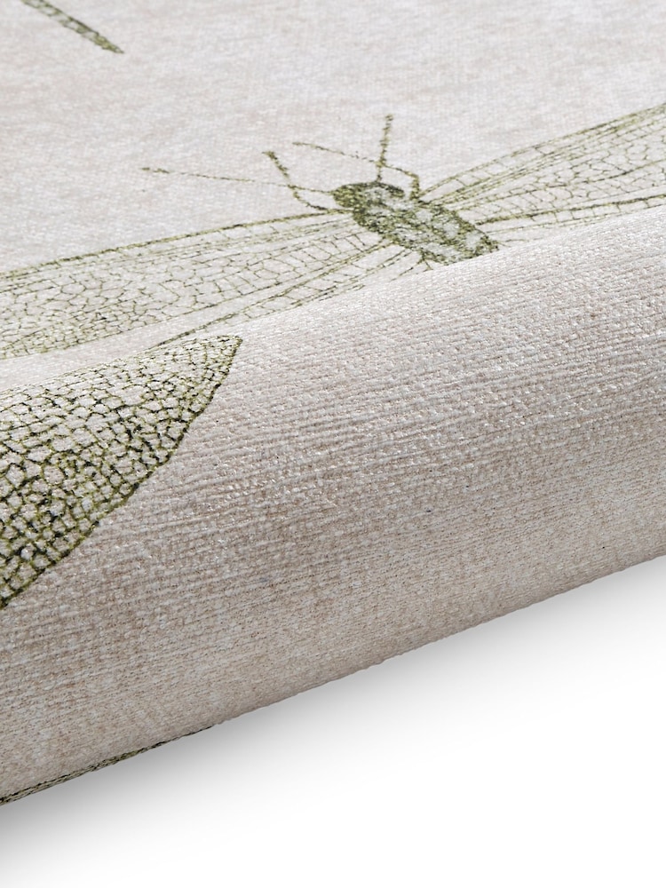 Harlequin Fern Green Demoiselle Fern Washable Rug - Image 6 of 6