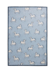 Scion Mist Blue Canter Bon Bon Washable Rug - Image 4 of 6
