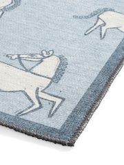 Scion Mist Blue Canter Bon Bon Washable Rug - Image 5 of 6