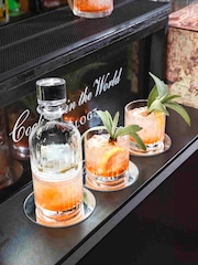 RCR Clear Decanter and 2 Stacking Glasses Gift Set - Image 1 of 4