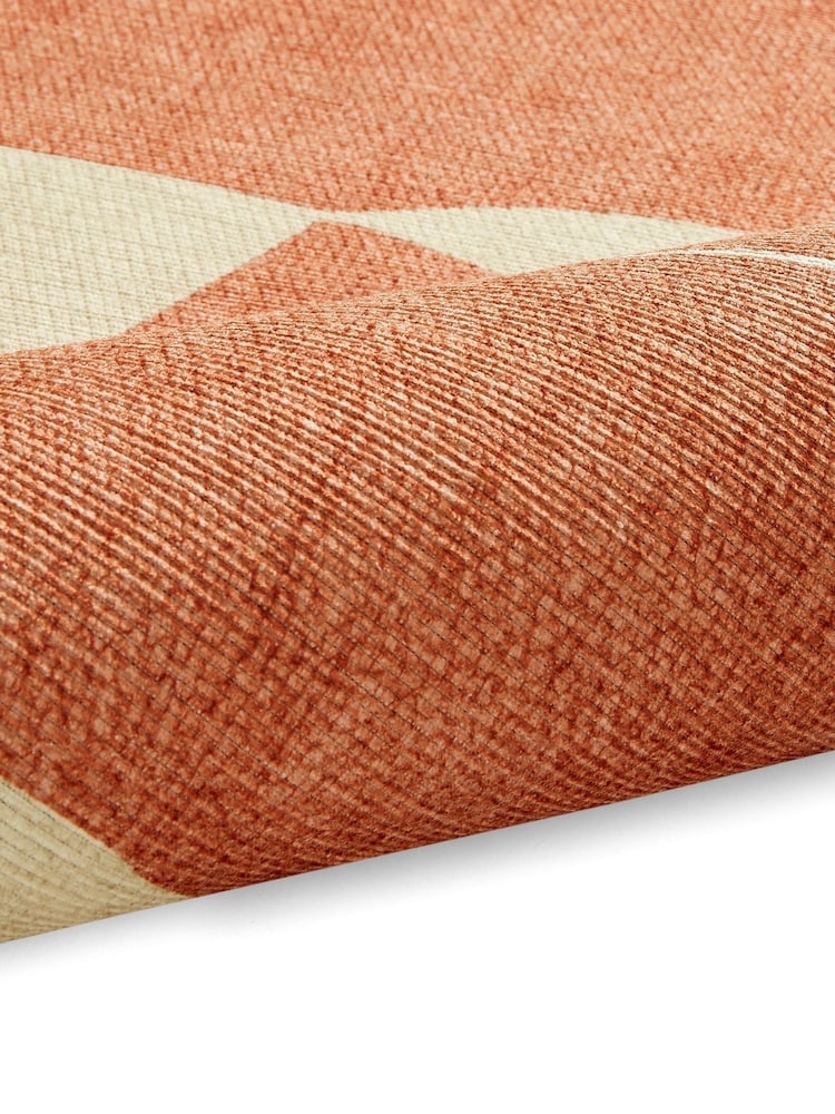 Scion Terra/Beige Orange Mr Fox Beige/Terra Washable Rug - Image 6 of 6 Scion Terra/Beige Orange Mr Fox Beige/Terra Washable Rug - Image 6 of 6