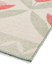 Scion Blush Pink Tulip Trellis Blush Washable Rug - Image 5 of 6