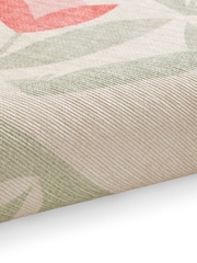 Scion Blush Pink Tulip Trellis Blush Washable Rug - Image 6 of 6