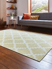 Scion Wheat Yellow Swithland Wheat Washable Rug - Image 2 of 6