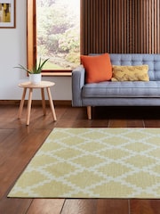 Scion Wheat Yellow Swithland Wheat Washable Rug - Image 3 of 6