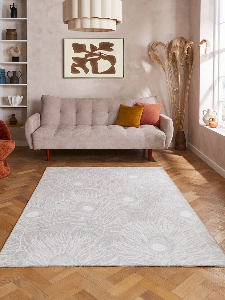 Harlequin Orlena Powder Blue Washable Rug - Bild 1 von 6 Harlequin Orlena Powder Blue Washable Rug - Bild 1 von 6