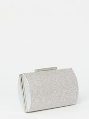 Lipsy Silver Diamante Clutch Ocassion Bag - Image 2 of 4