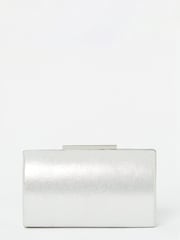 Lipsy Silver Diamante Clutch Ocassion Bag - Image 3 of 4
