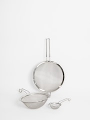Masterclass Set of 3 Fine Mesh Stainless Steel Sieve - Изображение 3 4