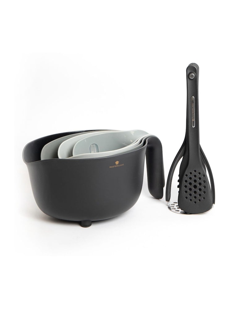 Masterclass Set of 9 Black Kitchen Tools Bundle - Image 3 of 3 Masterclass Set of 9 Black Kitchen Tools Bundle - Image 3 of 3