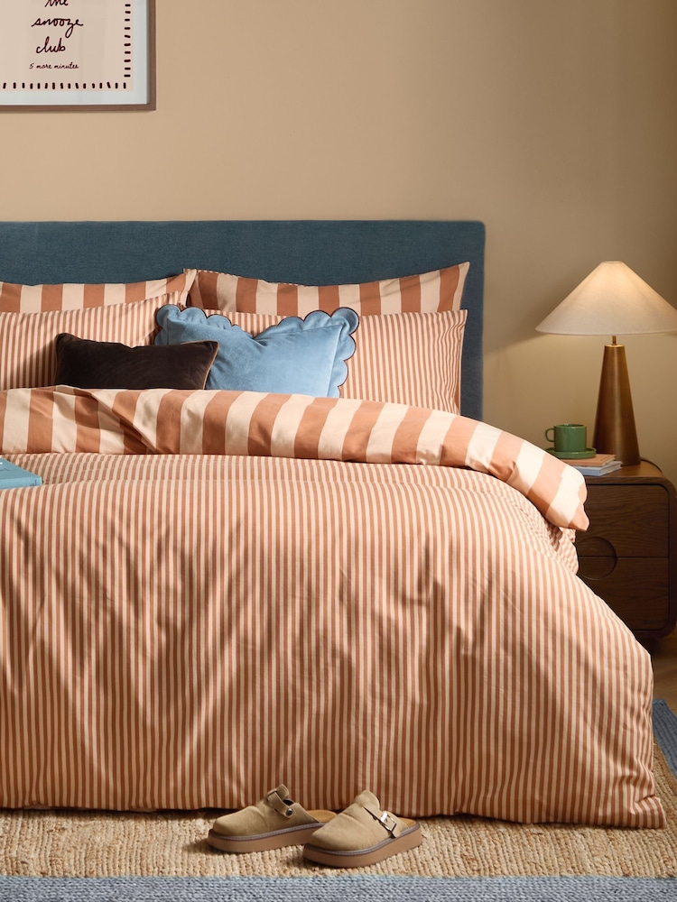 Furn The Ultimate Stripe Reversible Duvet Cover Set - Image 4 of 4 Furn The Ultimate Stripe Reversible Duvet Cover Set - Image 4 of 4