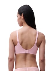 Chantelle Candy Pink Norah Chic Soft Feel Plunge Underwired T-Shirt Bra - Image 2 of 5