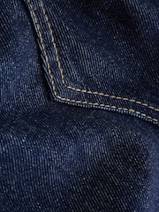 Indigo Rinse Blue Split Front Maxi Denim Skirt - Image 3 of 3