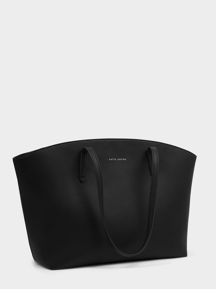 Katie Loxton Black Harlyn Work Tote Bag - Image 2 of 3 Katie Loxton Black Harlyn Work Tote Bag - Image 2 of 3