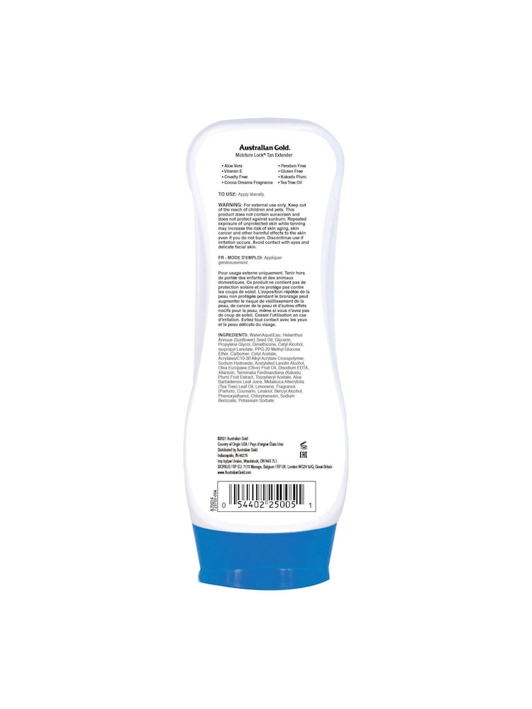 Australian Gold Moisture Lock Hydrating Tan Extender 237ml - Image 2 of 2