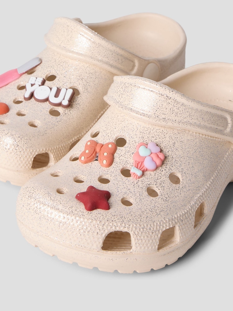 Name It Cream Rubber Clogs with Charms Sandals - Image 4 of 4 Name It Cream Rubber Clogs with Charms Sandals - Image 4 of 4